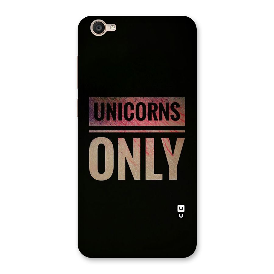 Unicorns Only Back Case for Vivo Y55L