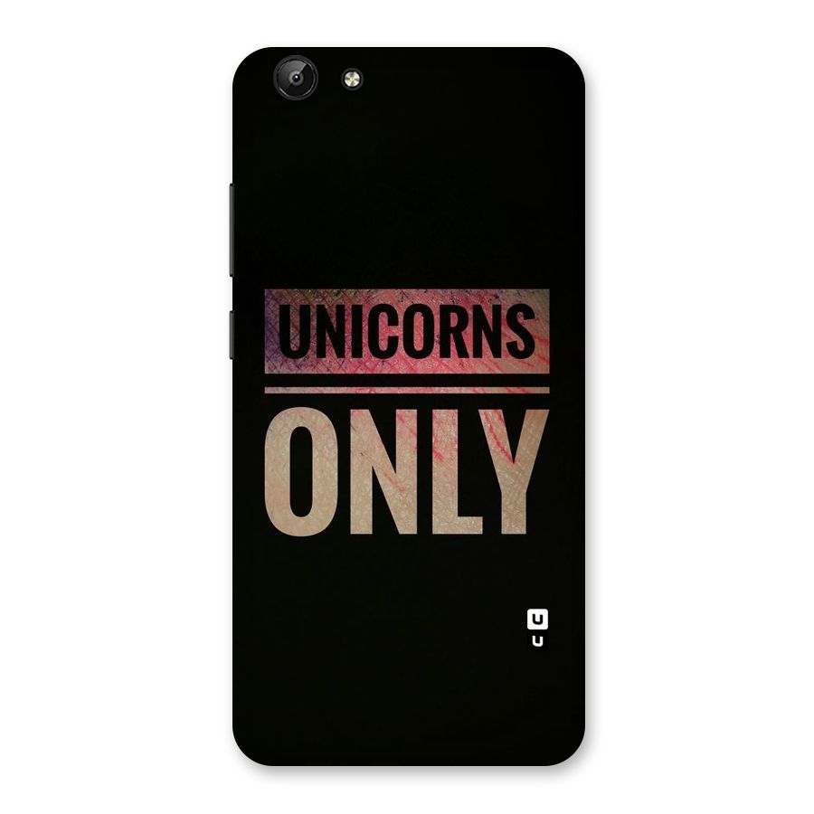 Unicorns Only Back Case for Vivo Y69