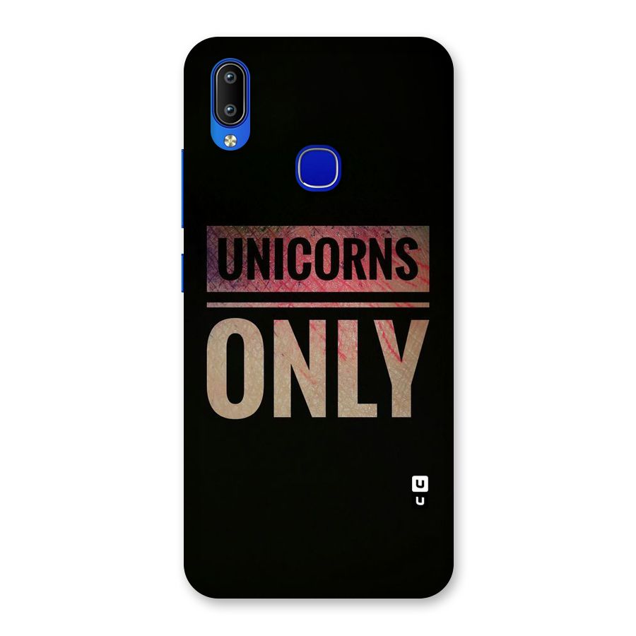 Unicorns Only Back Case for Vivo Y91