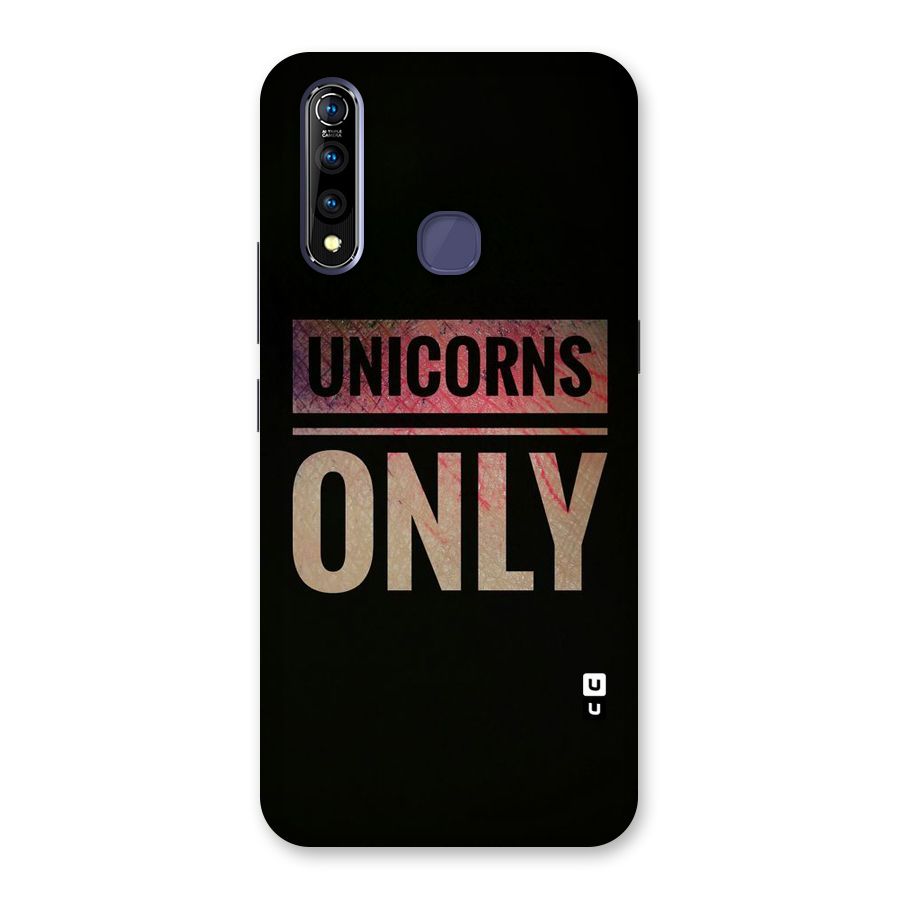 Unicorns Only Back Case for Vivo Z1 Pro