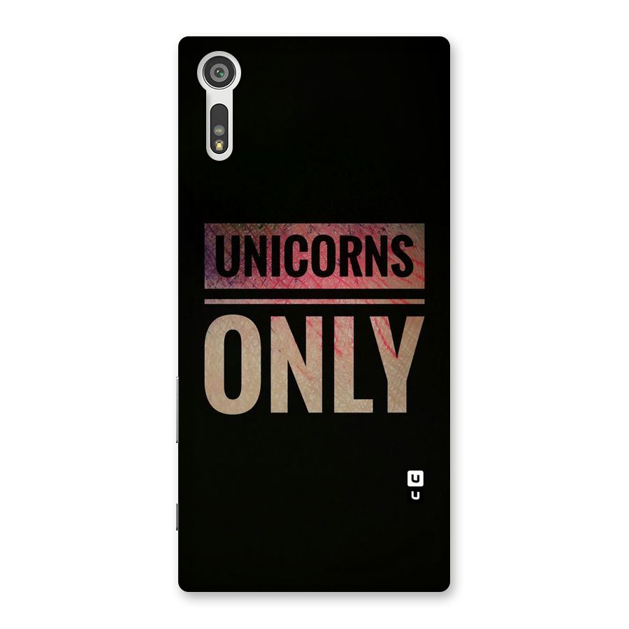 Unicorns Only Back Case for Xperia XZ