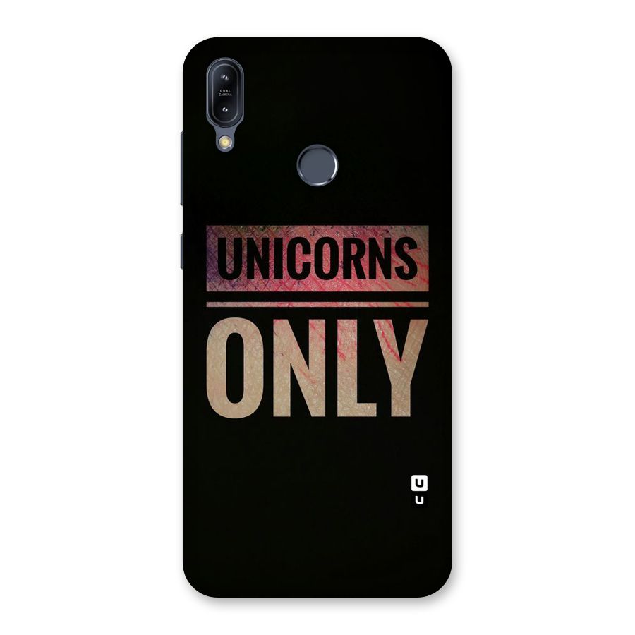 Unicorns Only Back Case for Zenfone Max M2