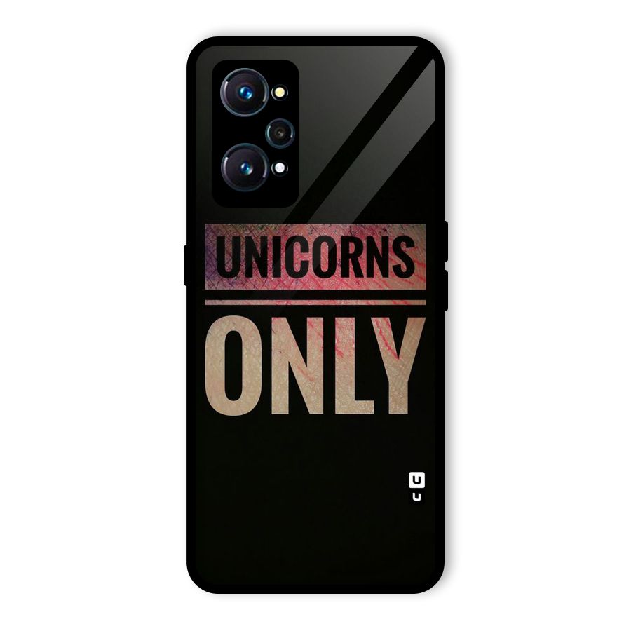 Unicorns Only Glass Back Case for Realme GT 2