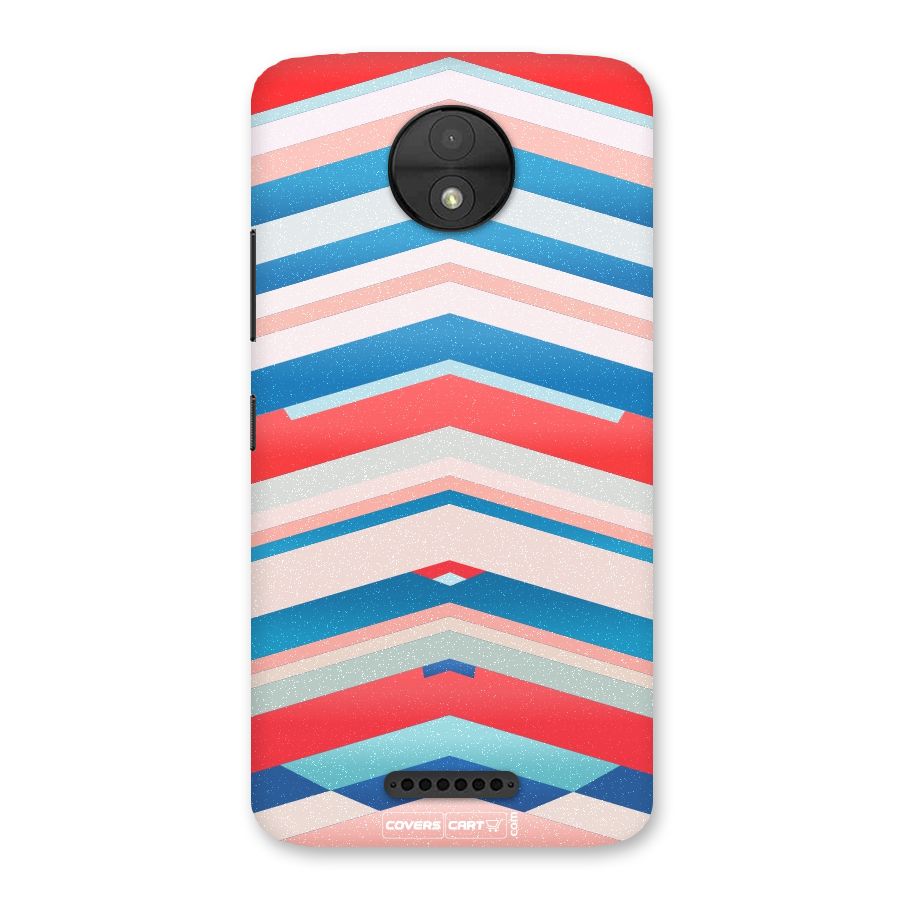 Unique Vibrant Colors Back Case for Moto C