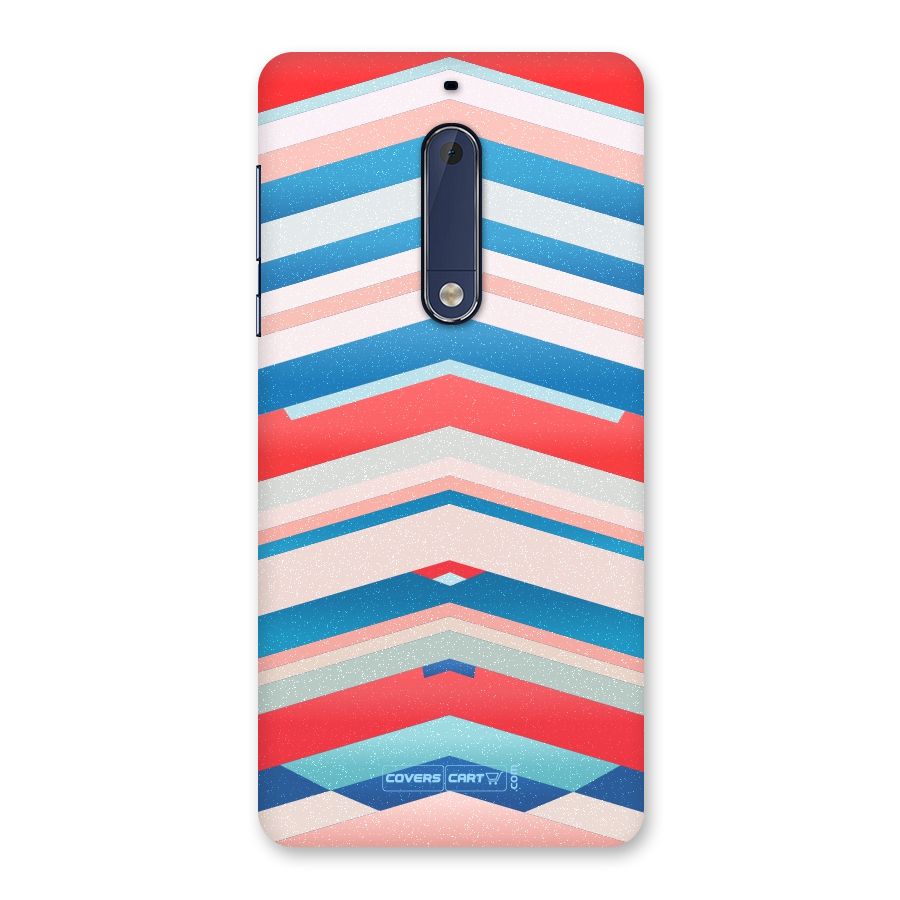 Unique Vibrant Colors Back Case for Nokia 5