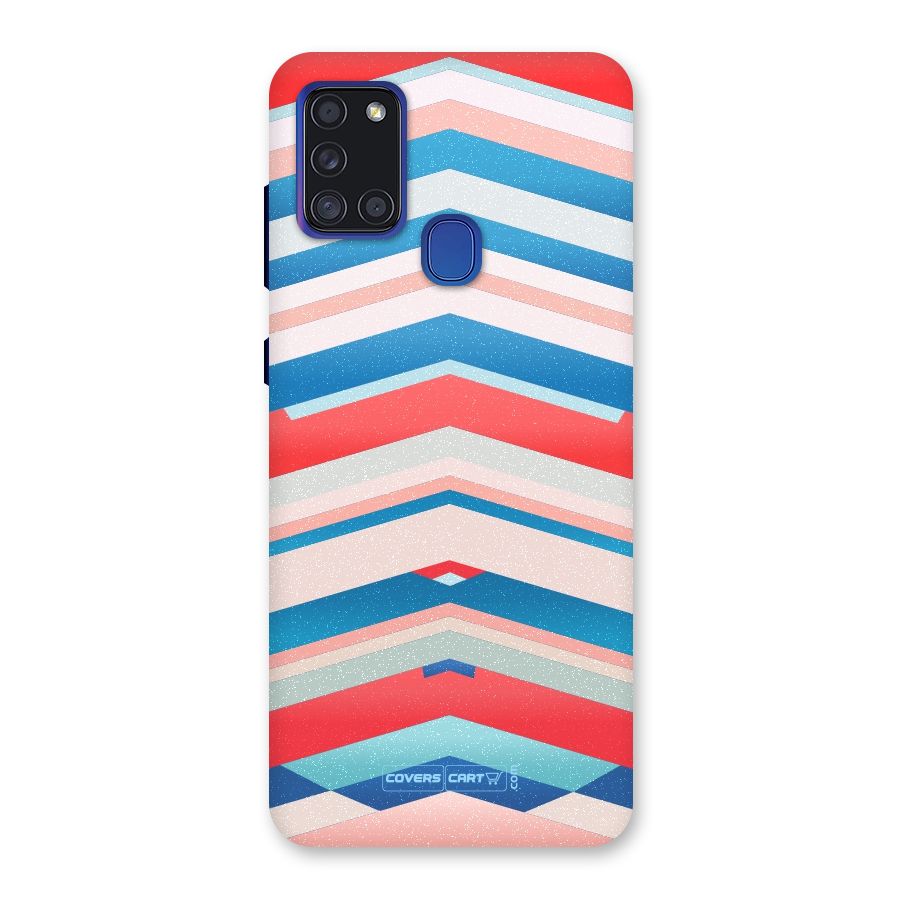 Unique Vibrant Colours Back Case for Galaxy A21s
