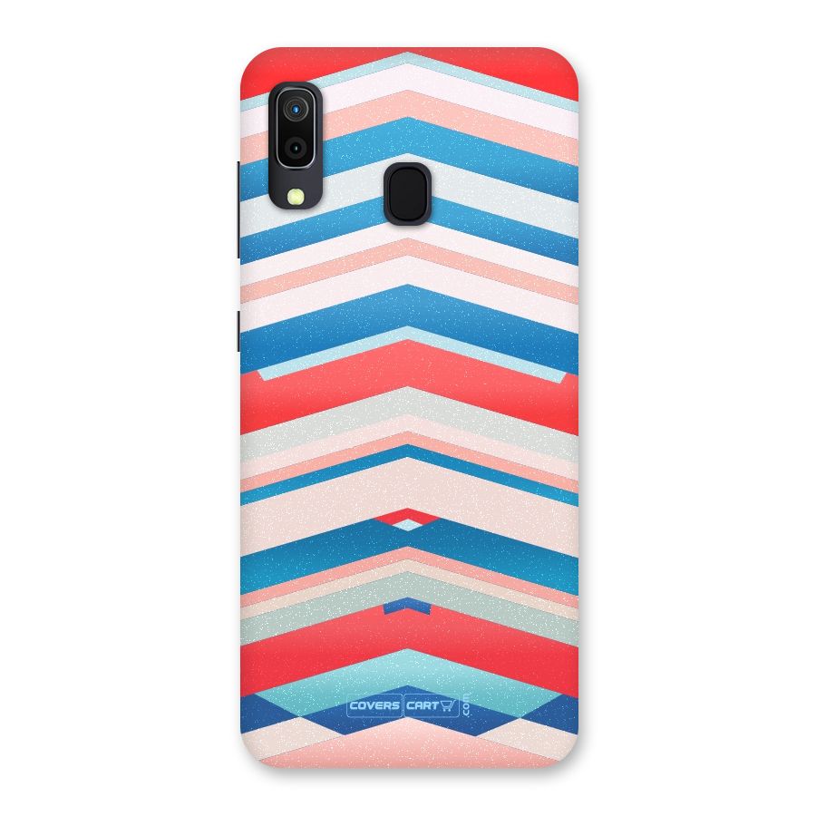 Unique Vibrant Colours Back Case for Galaxy A30