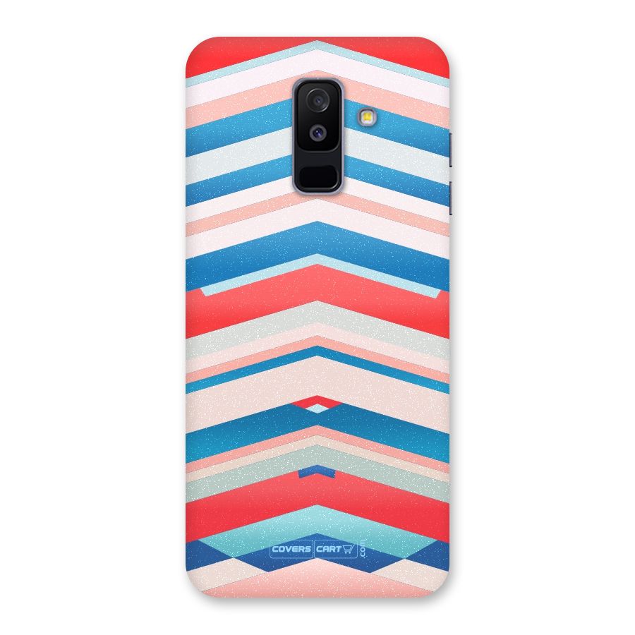 Unique Vibrant Colours Back Case for Galaxy A6 Plus
