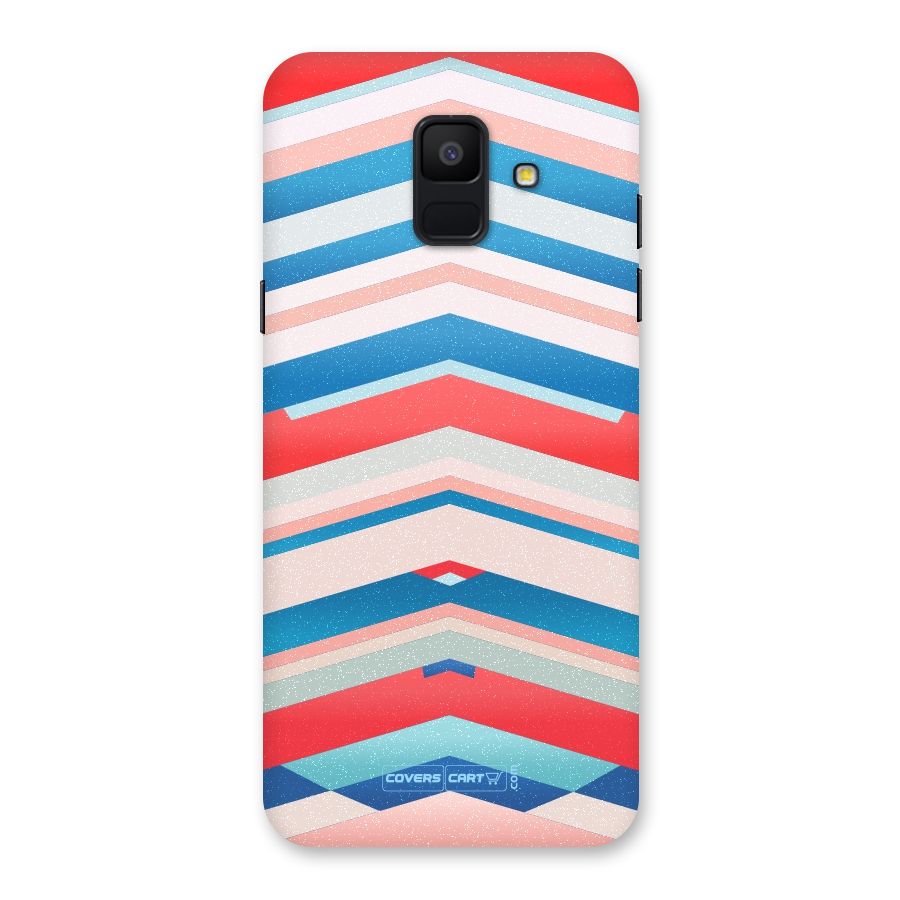 Unique Vibrant Colours Back Case for Galaxy A6 (2018)
