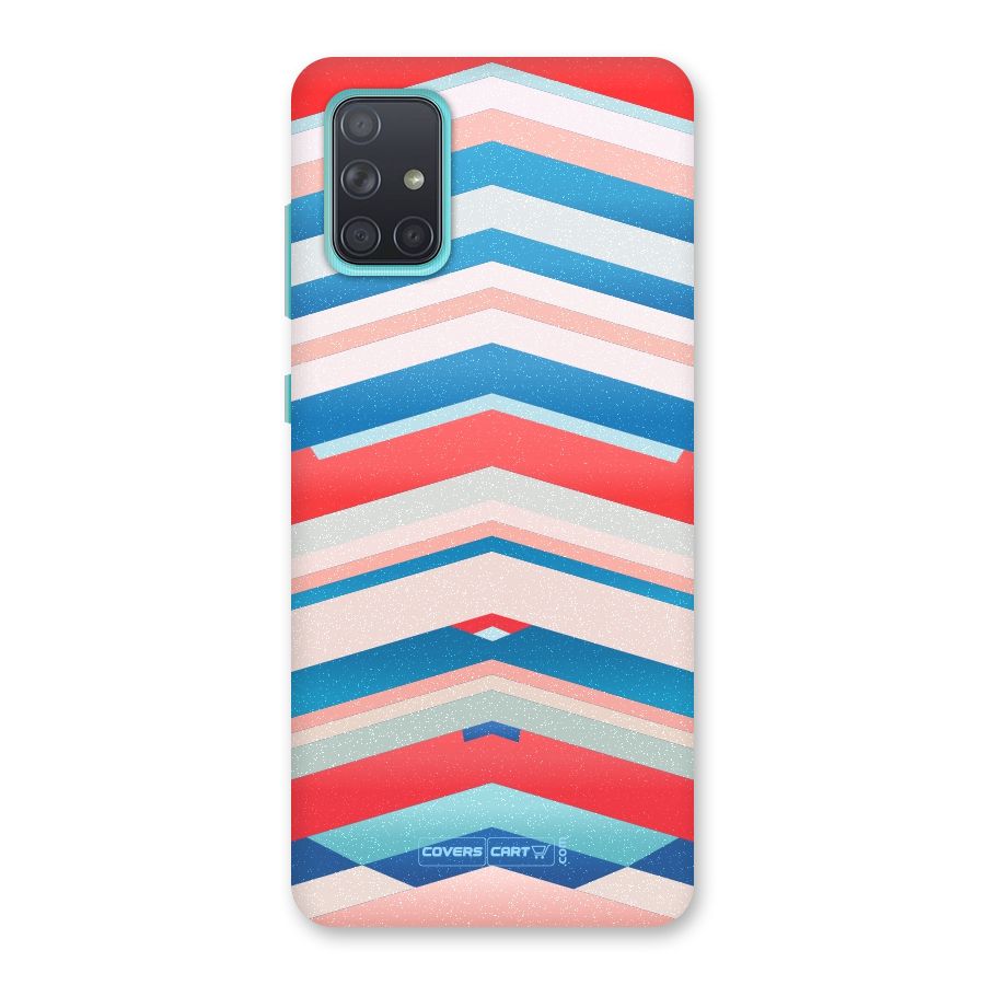 Unique Vibrant Colours Back Case for Galaxy A71