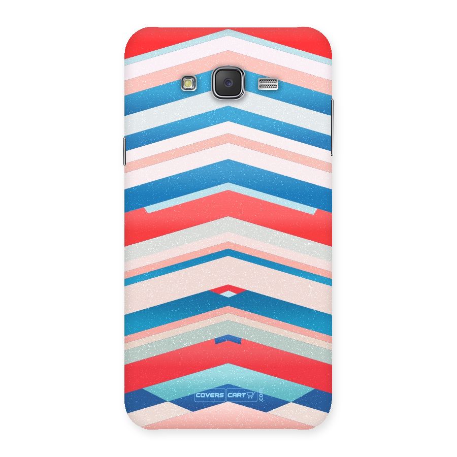 Unique Vibrant Colours Back Case for Galaxy J7