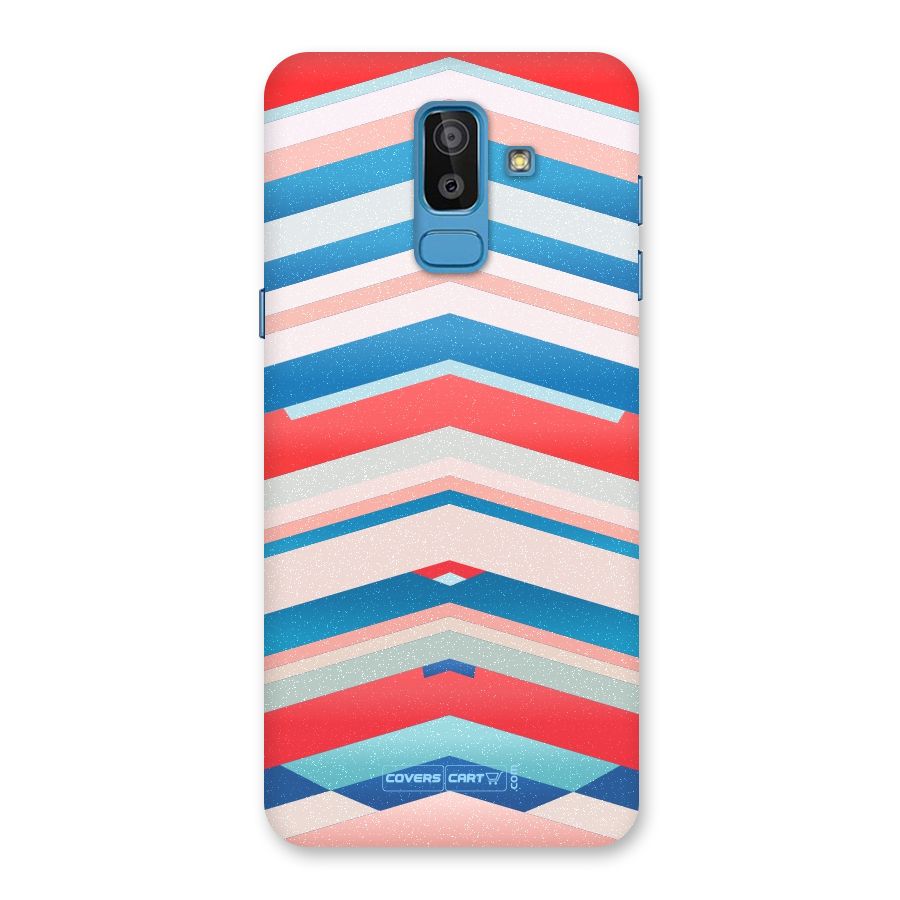 Unique Vibrant Colours Back Case for Galaxy J8