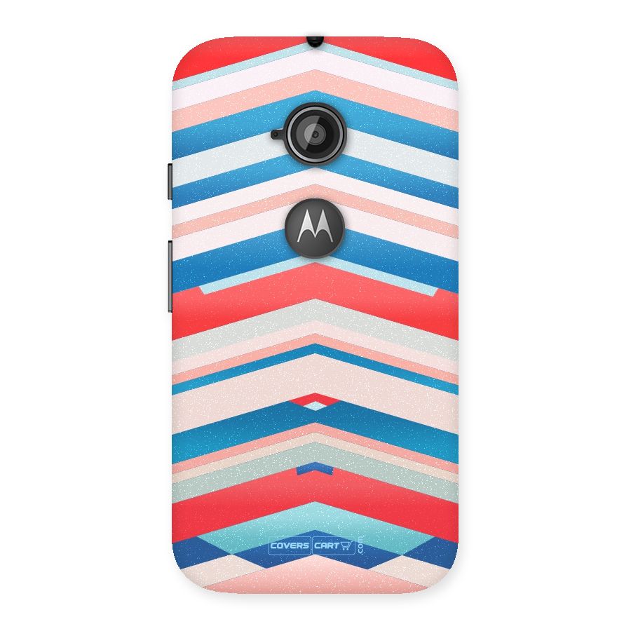 Unique Vibrant Colours Back Case for Moto E 2nd Gen