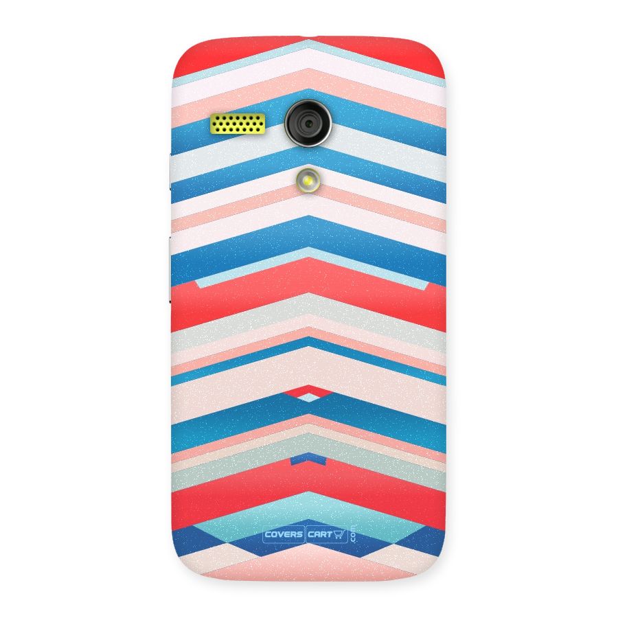 Unique Vibrant Colours Back Case for Moto G