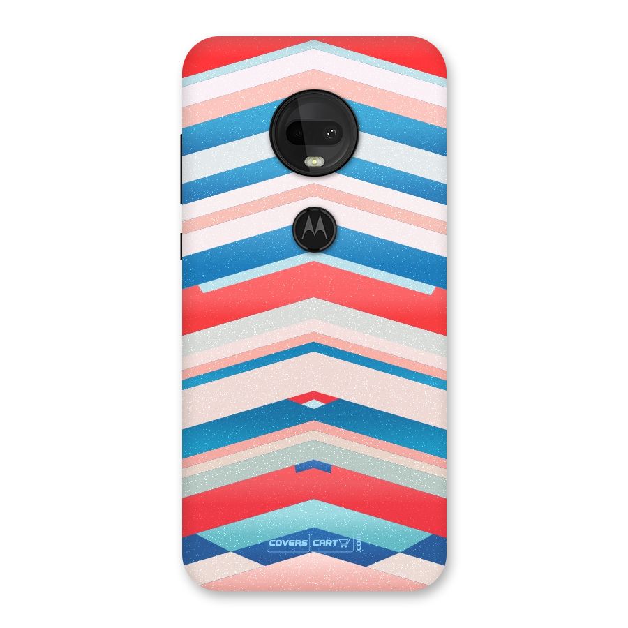 Unique Vibrant Colours Back Case for Moto G7