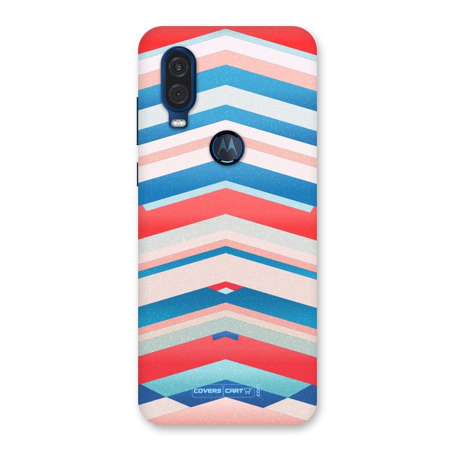 Unique Vibrant Colours Back Case for Motorola One Vision