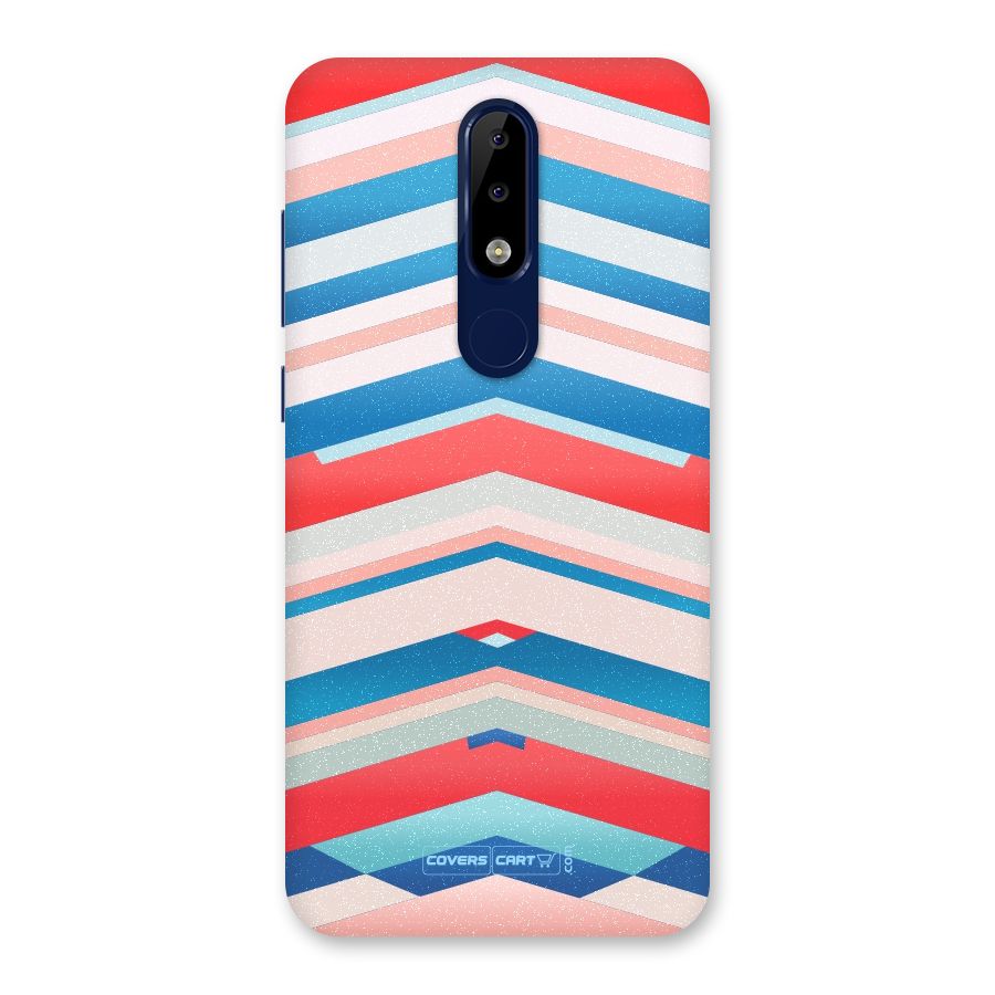 Unique Vibrant Colours Back Case for Nokia 5.1 Plus