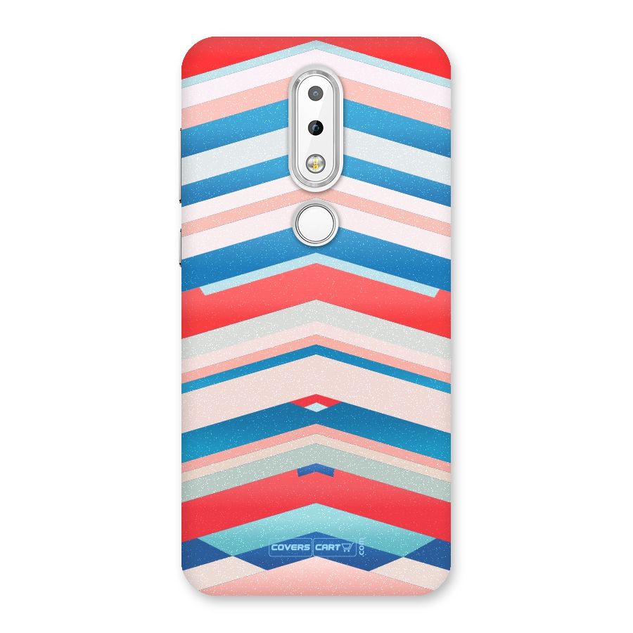 Unique Vibrant Colours Back Case for Nokia 6.1 Plus
