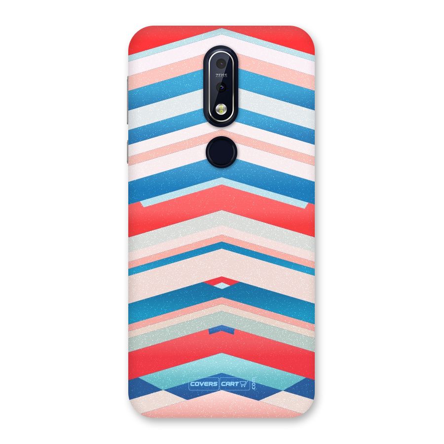 Unique Vibrant Colours Back Case for Nokia 7.1