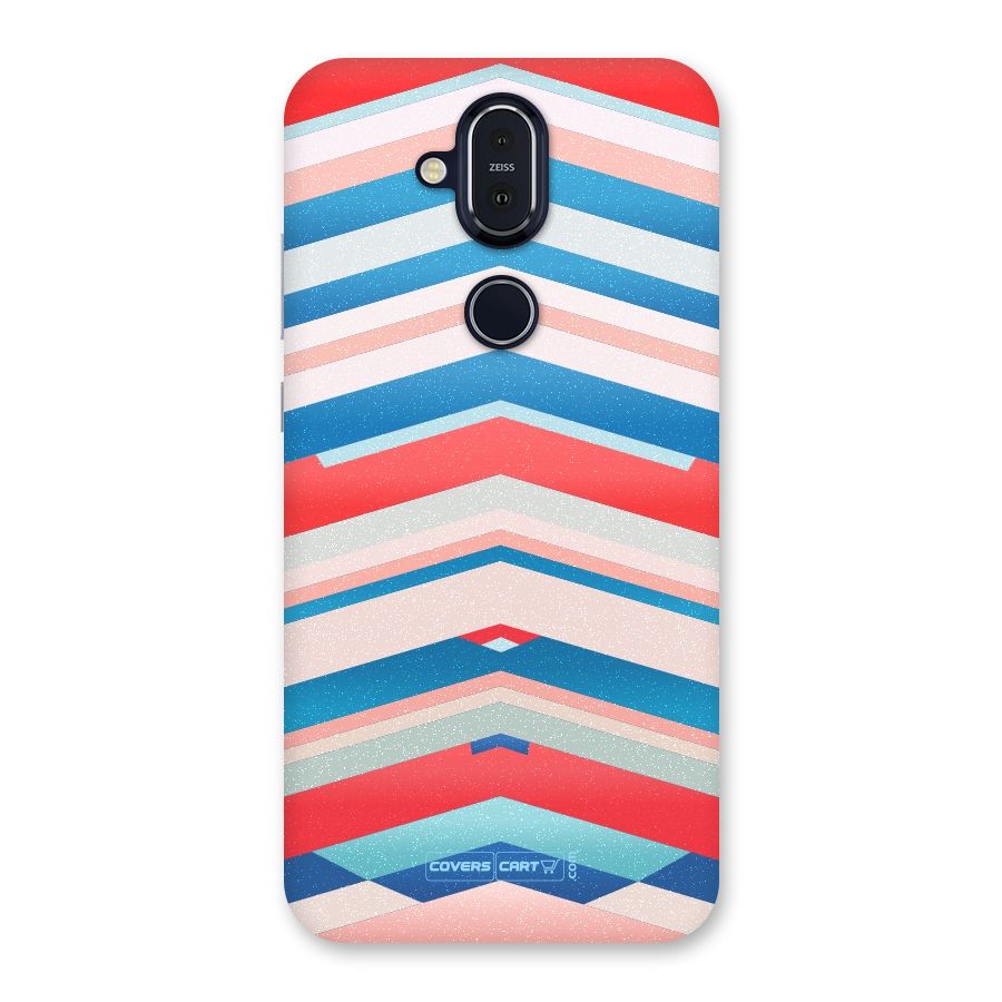 Unique Vibrant Colours Back Case for Nokia 8.1