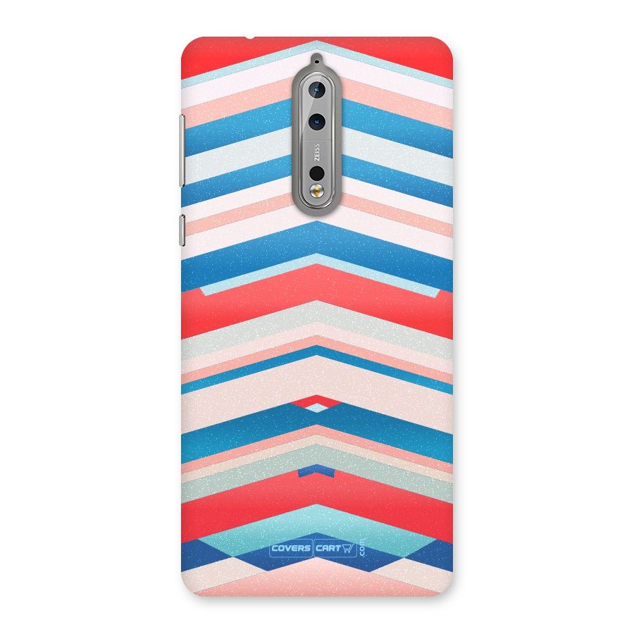 Unique Vibrant Colours Back Case for Nokia 8