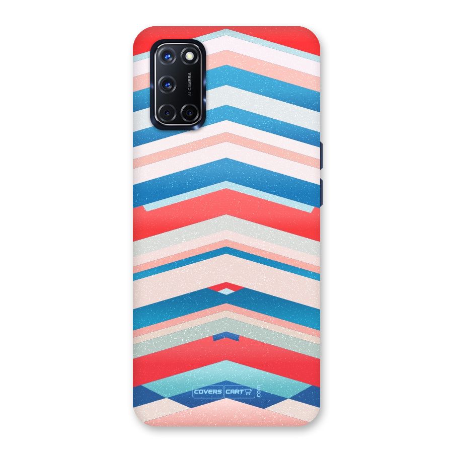 Unique Vibrant Colours Back Case for Oppo A52