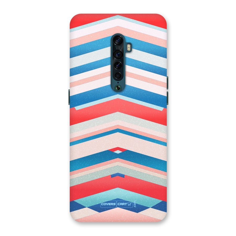 Unique Vibrant Colours Back Case for Oppo Reno2