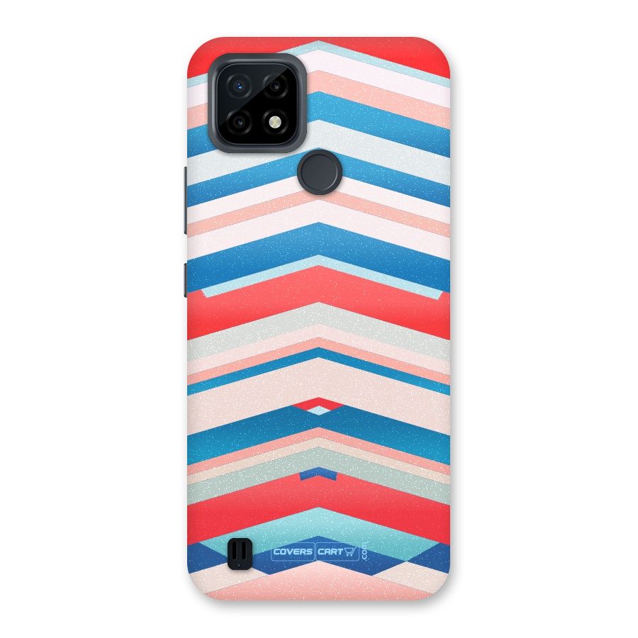 Unique Vibrant Colours Back Case for Realme C21