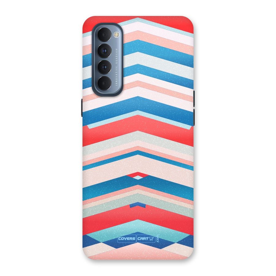 Unique Vibrant Colours Back Case for Reno4 Pro