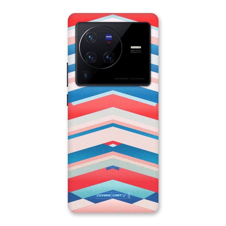 Unique Vibrant Colours Back Case for Vivo X80 Pro