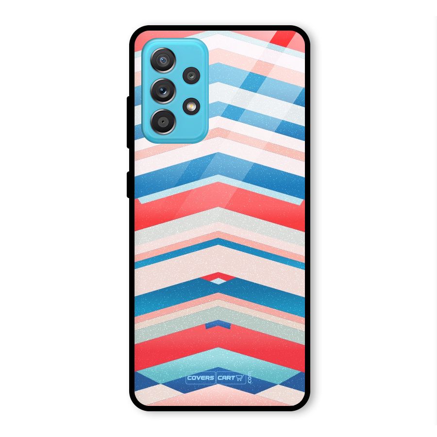 Unique Vibrant Colours Glass Back Case for Galaxy A52s 5G
