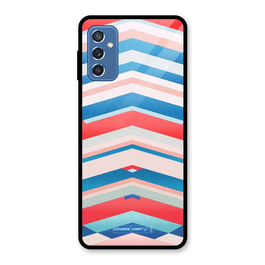Unique Vibrant Colours Glass Back Case for Galaxy M52 5G