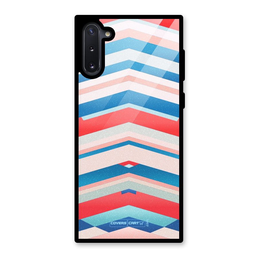 Unique Vibrant Colours Glass Back Case for Galaxy Note 10