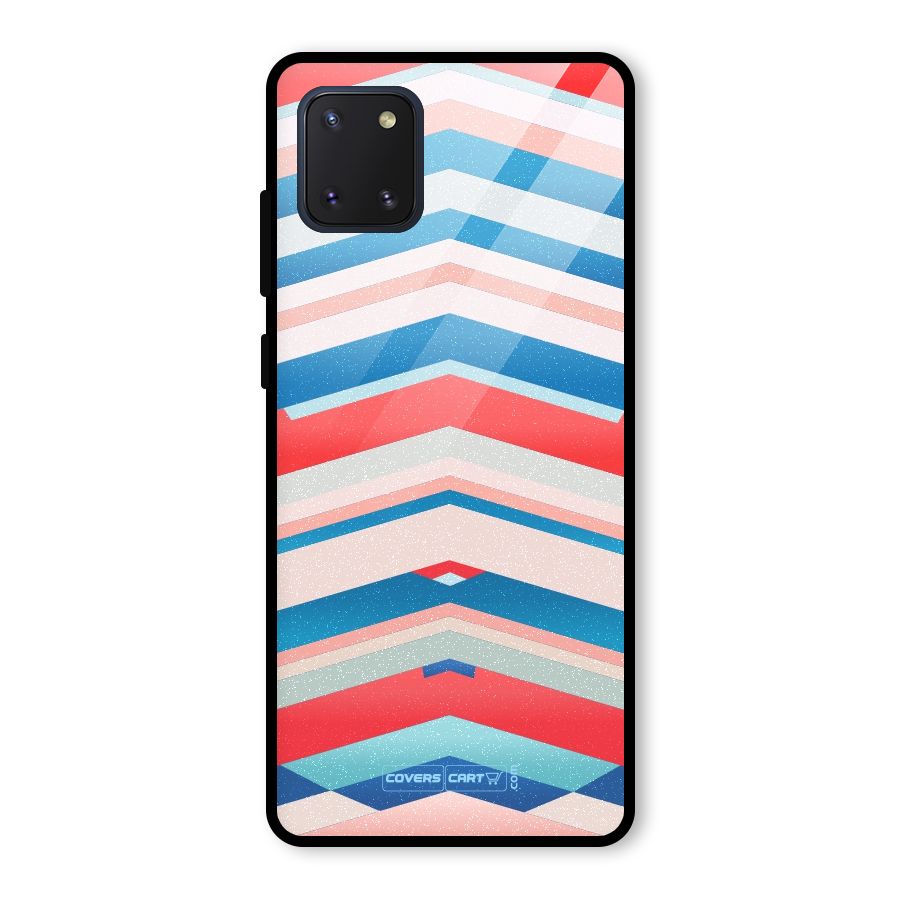 Unique Vibrant Colours Glass Back Case for Galaxy Note 10 Lite