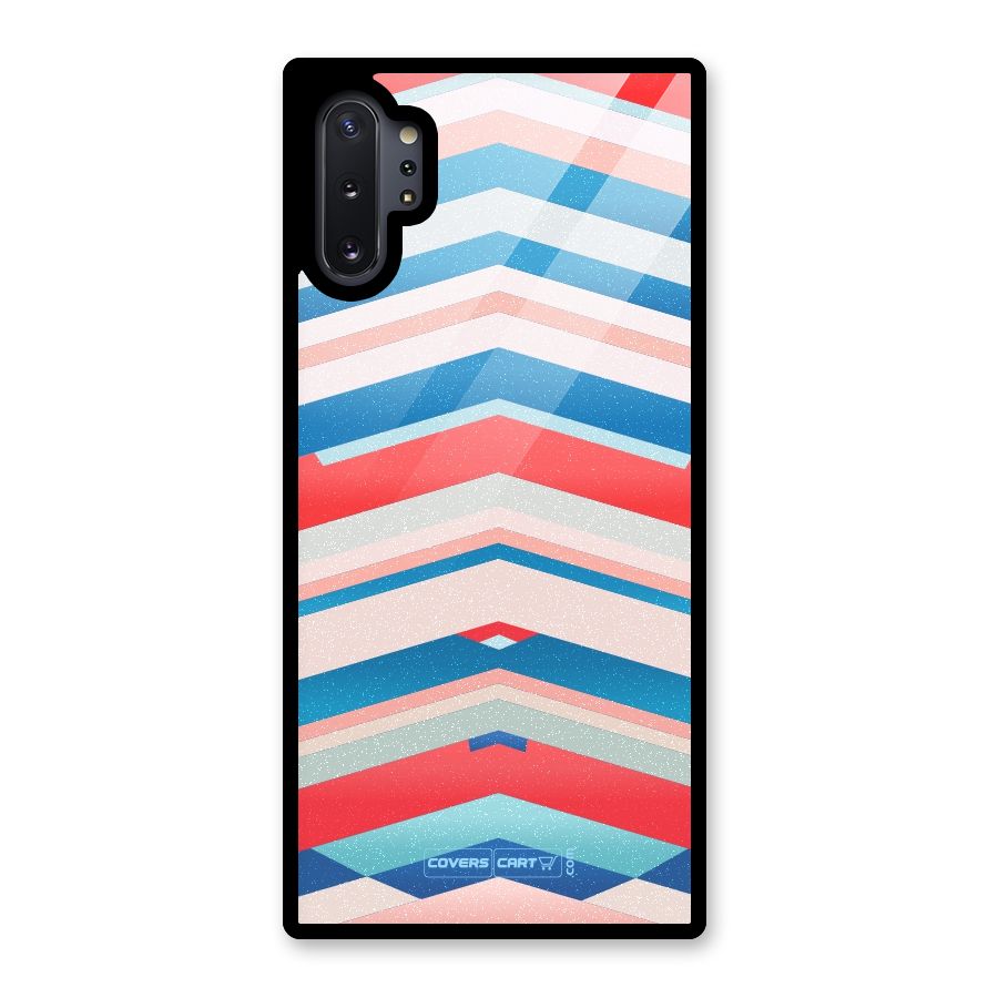 Unique Vibrant Colours Glass Back Case for Galaxy Note 10 Plus