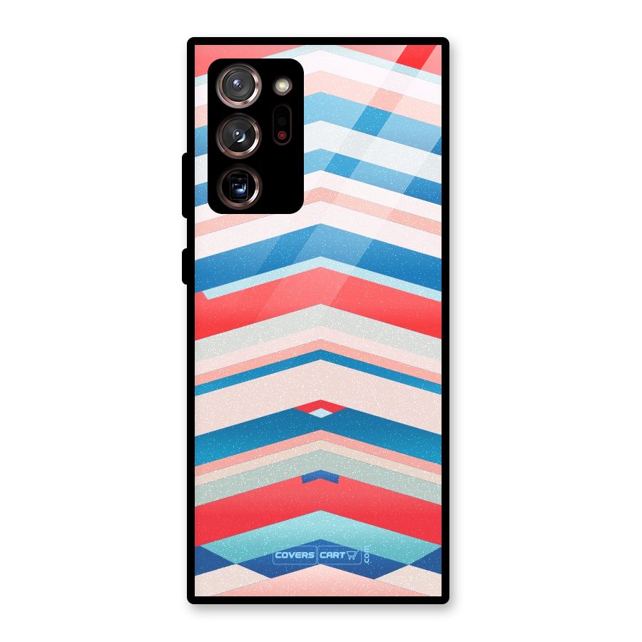 Unique Vibrant Colours Glass Back Case for Galaxy Note 20 Ultra