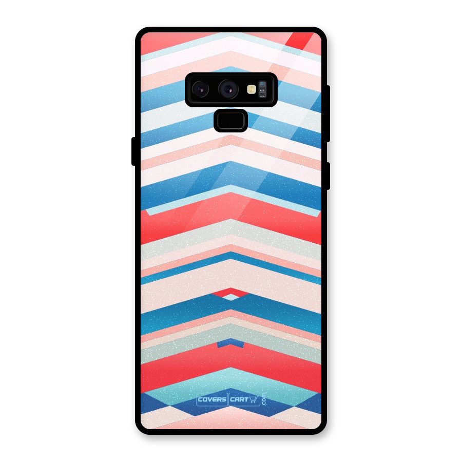 Unique Vibrant Colours Glass Back Case for Galaxy Note 9