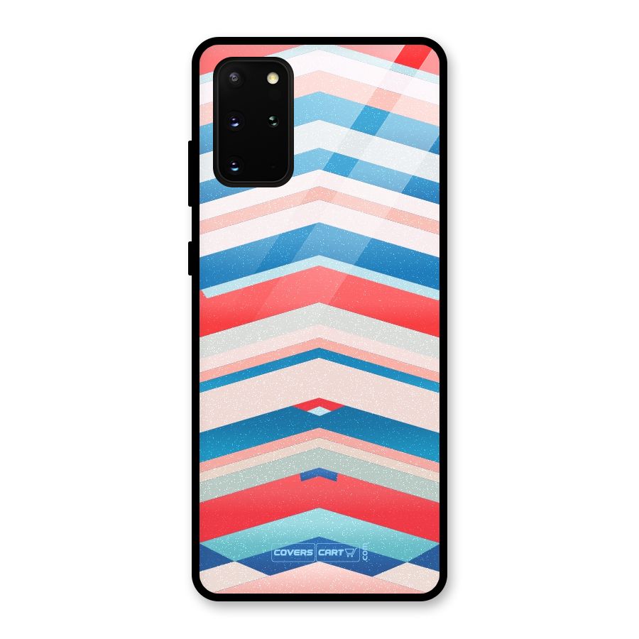 Unique Vibrant Colours Glass Back Case for Galaxy S20 Plus