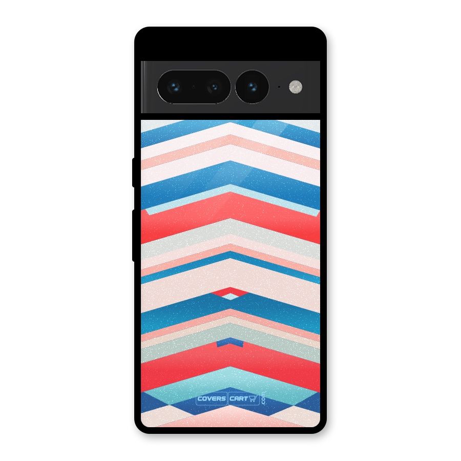 Unique Vibrant Colours Glass Back Case for Google Pixel 7 Pro