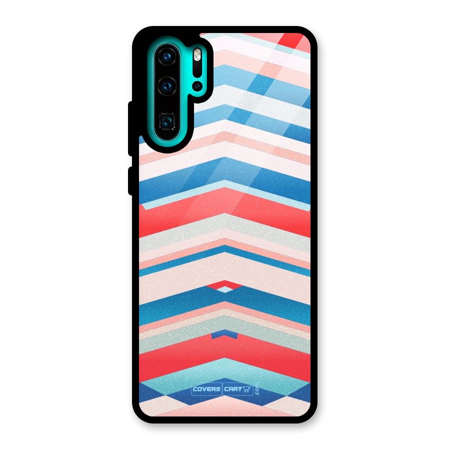 Unique Vibrant Colours Glass Back Case for Huawei P30 Pro