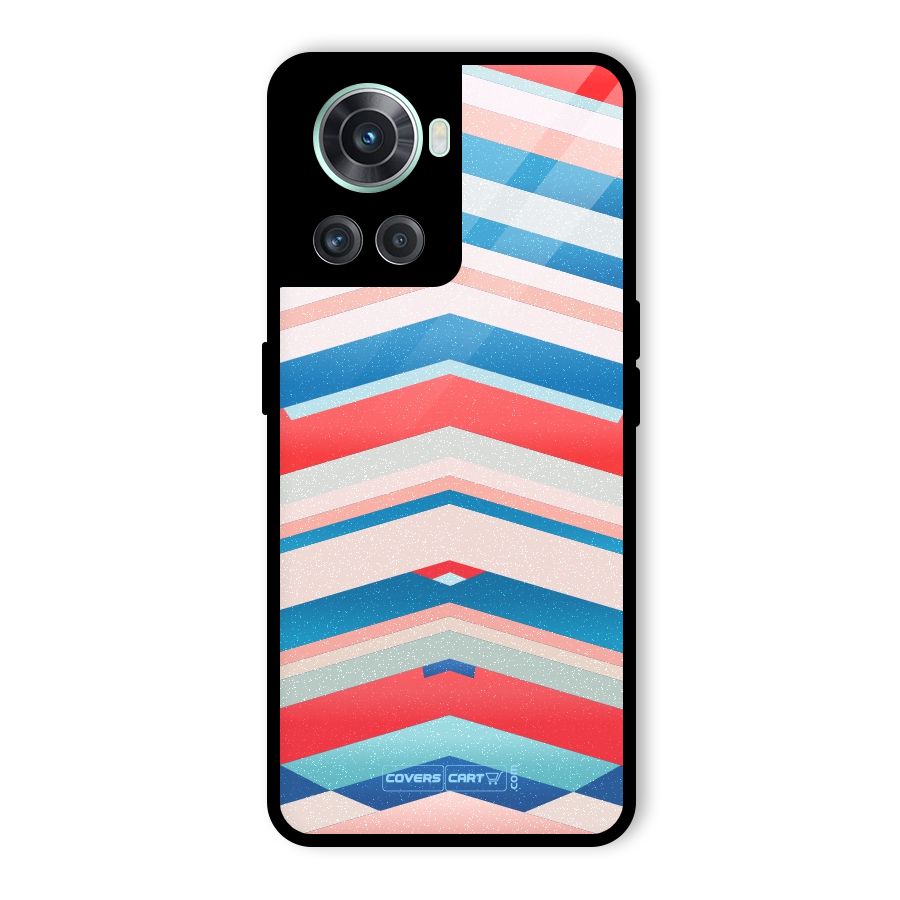 Unique Vibrant Colours Glass Back Case for OnePlus 10R