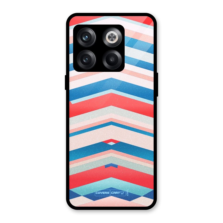 Unique Vibrant Colours Glass Back Case for OnePlus 10T