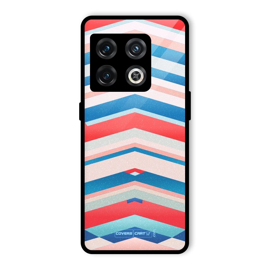 Unique Vibrant Colours Glass Back Case for OnePlus 10 Pro 5G