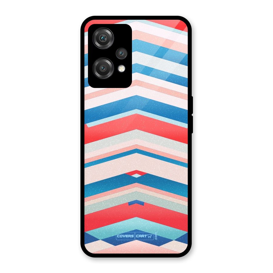 Unique Vibrant Colours Glass Back Case for OnePlus Nord CE 2 Lite 5G