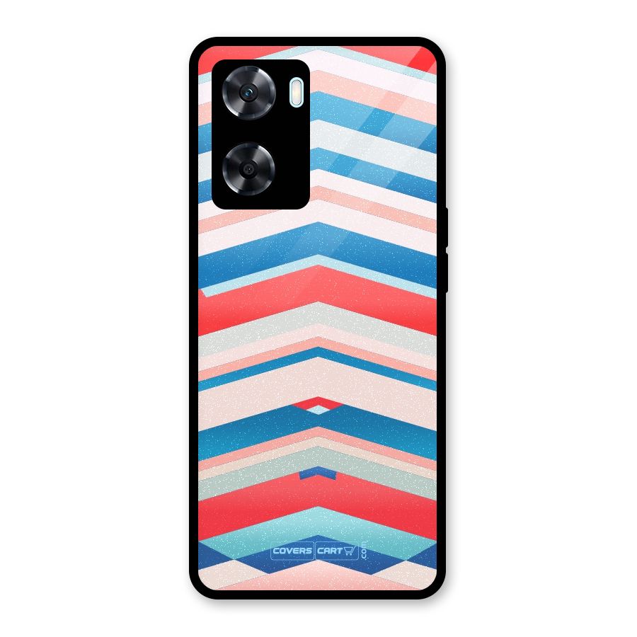 Unique Vibrant Colours Glass Back Case for Oppo A77