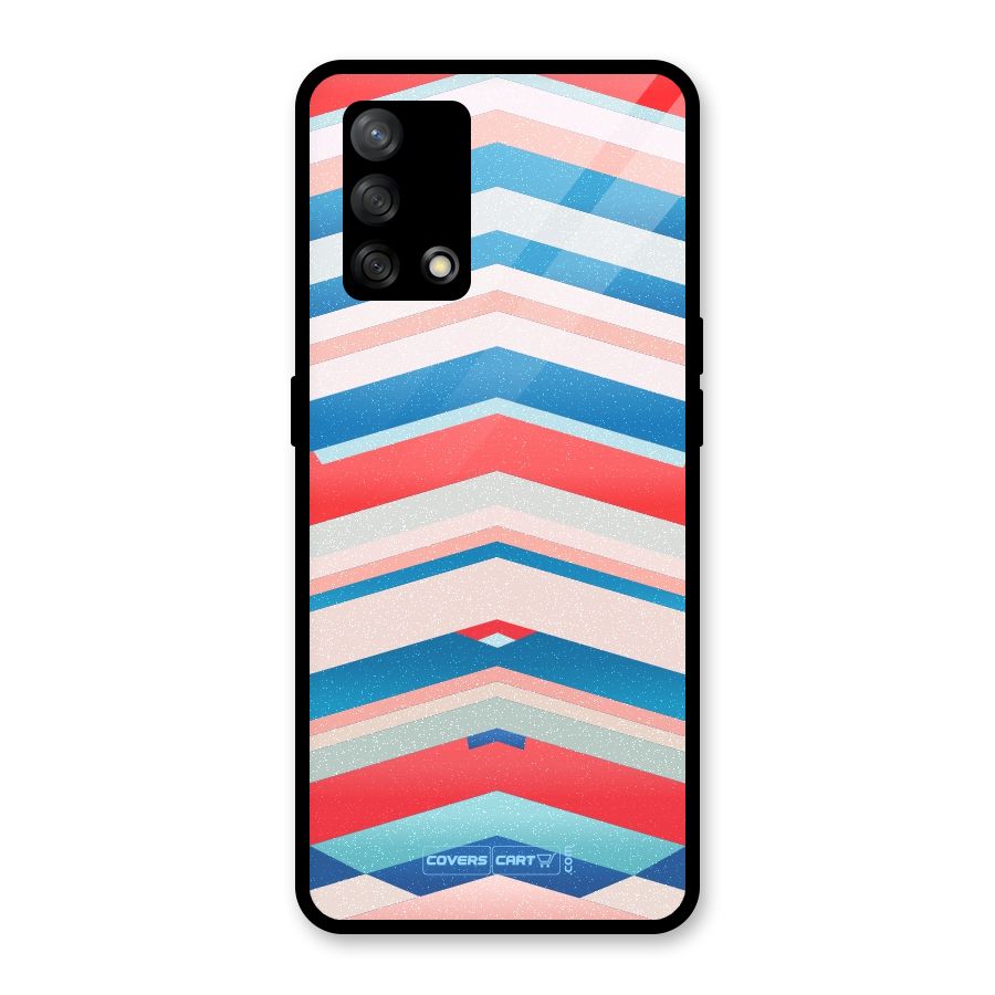 Unique Vibrant Colours Glass Back Case for Oppo F19