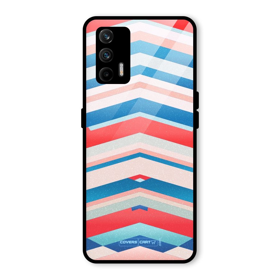 Unique Vibrant Colours Glass Back Case for Realme GT 5G