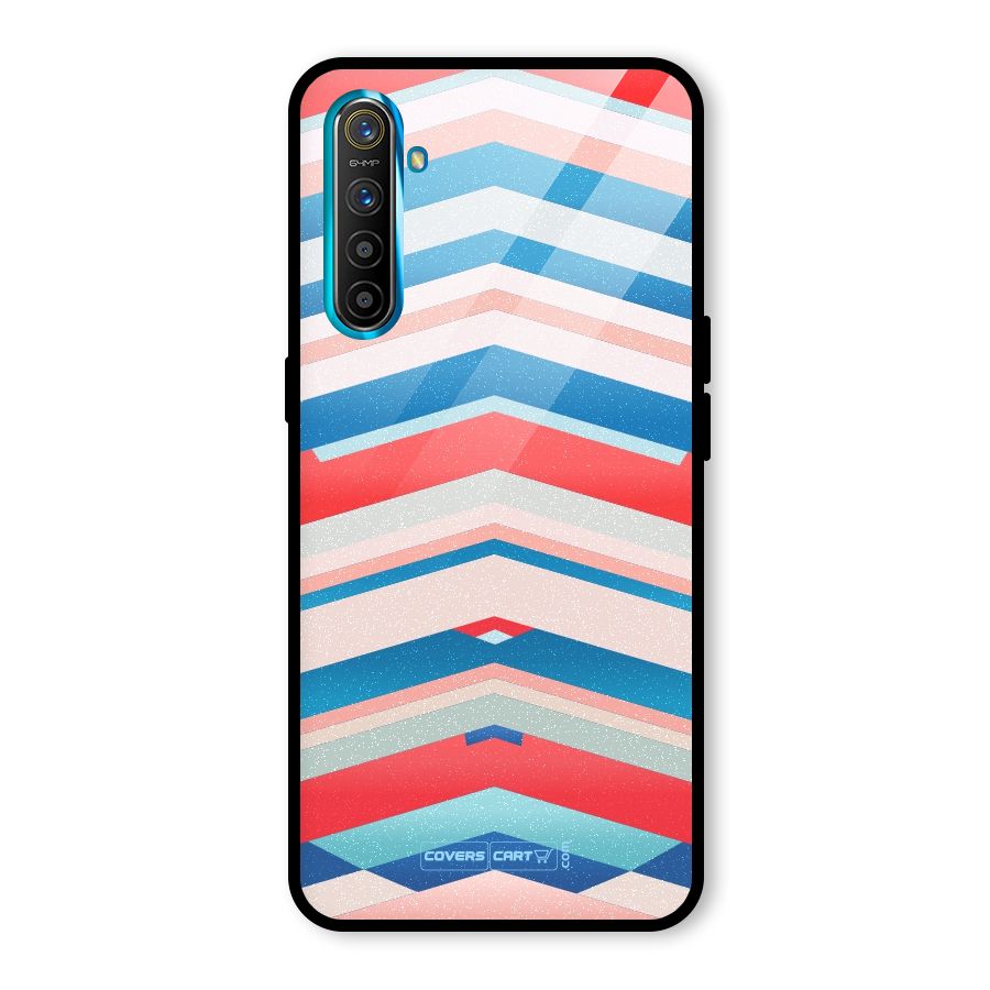 Unique Vibrant Colours Glass Back Case for Realme X2