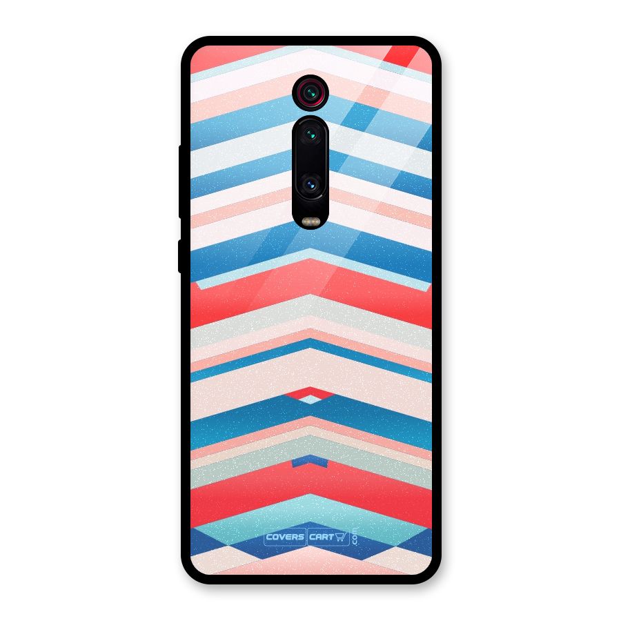 Unique Vibrant Colours Glass Back Case for Redmi K20