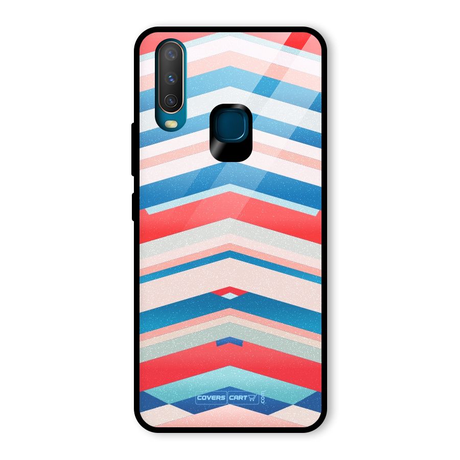 Unique Vibrant Colours Glass Back Case for Vivo U10